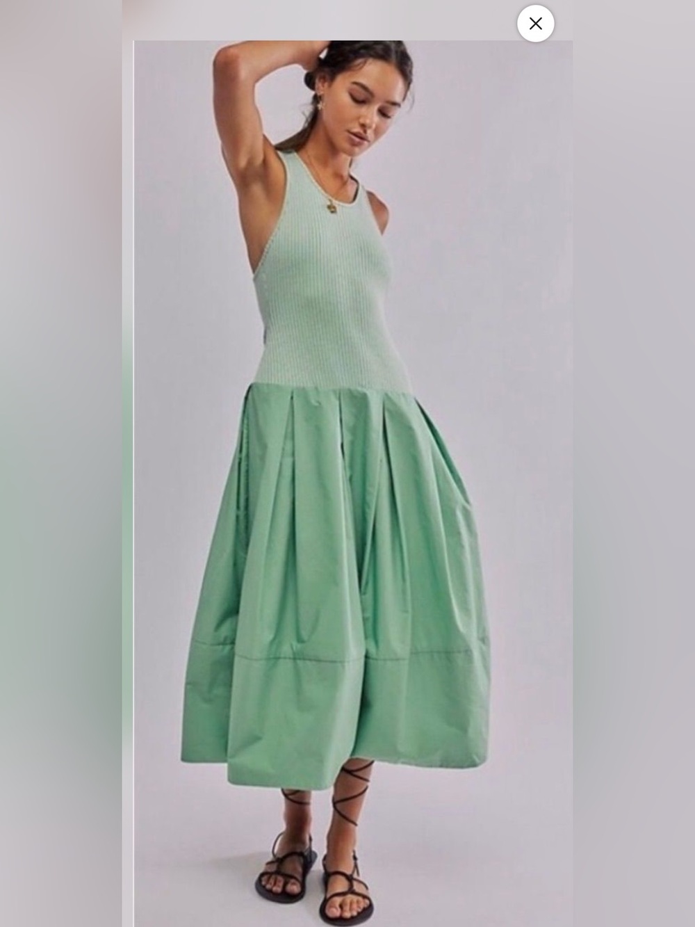 Free People Drops of Venus Midi Dress NWT XL